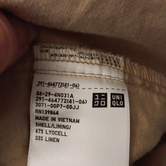 💜 3/$15💜Casual Khaki Women's Maxi Sundress w Pockets & Tie Straps, Small💜 - Picture 7 of 8